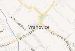 Tylšarova v obci Prostějov - mapa ulice
