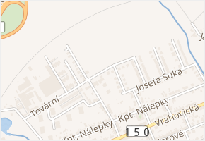 Václava Talicha v obci Prostějov - mapa ulice
