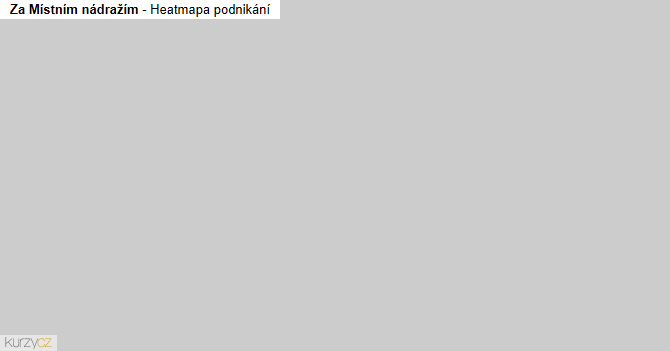 Za Místním nádražím - mapa podnikání