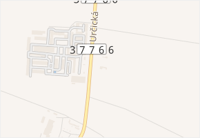 Za Určickou ulicí v obci Prostějov - mapa ulice