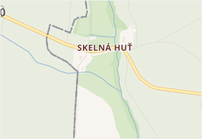 Skelná Huť v obci Protivanov - mapa ulice