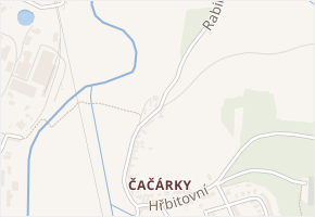 Rabiňská v obci Protivín - mapa ulice