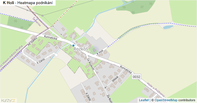 K Holi - mapa podnikání