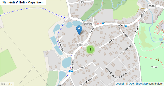 Náměstí V Holi - mapa firem
