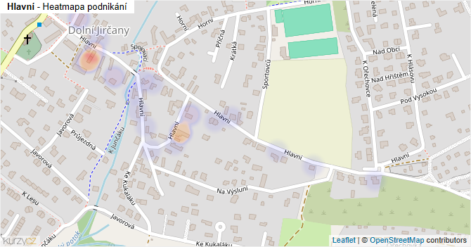 Hlavní - mapa podnikání