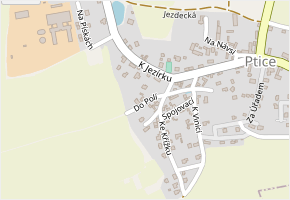 Do Polí v obci Ptice - mapa ulice