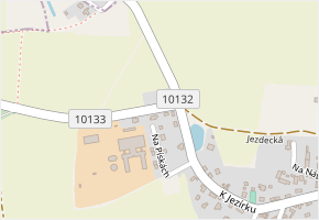 K Průhonu v obci Ptice - mapa ulice
