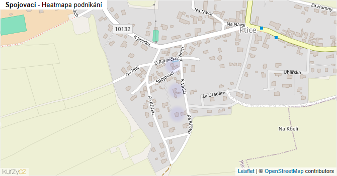 Spojovací - mapa podnikání