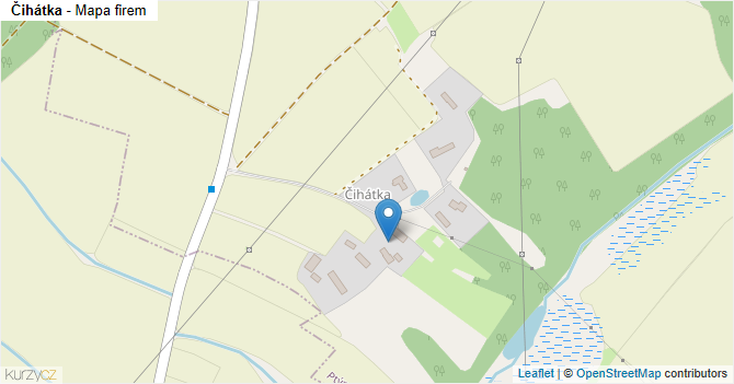 Čihátka - mapa firem