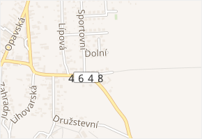 Reková v obci Pustá Polom - mapa ulice