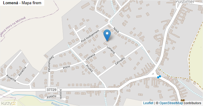 Lomená - mapa firem