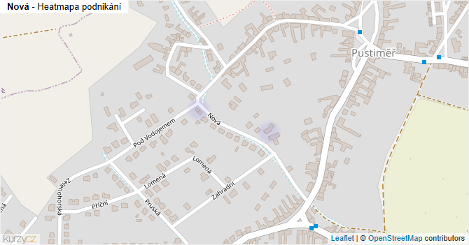 Nová - mapa podnikání