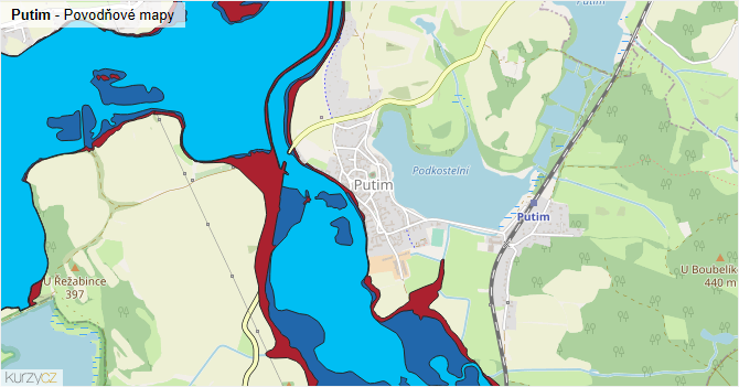 Putim - mapa firem