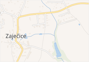 K Potoku v obci Pyšely - mapa ulice