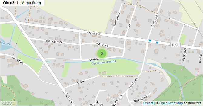 Okružní - mapa firem