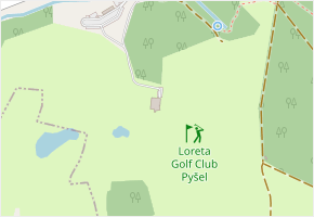 Šibeniční v obci Pyšely - mapa ulice
