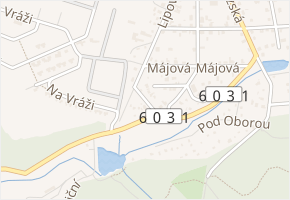 V Pískovně v obci Pyšely - mapa ulice