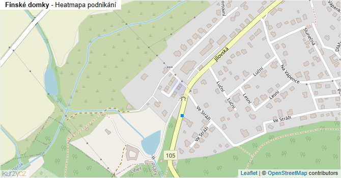 Radkovy - mapa části obce