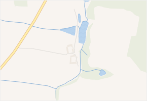 Jedraž v obci Radošovice - mapa části obce