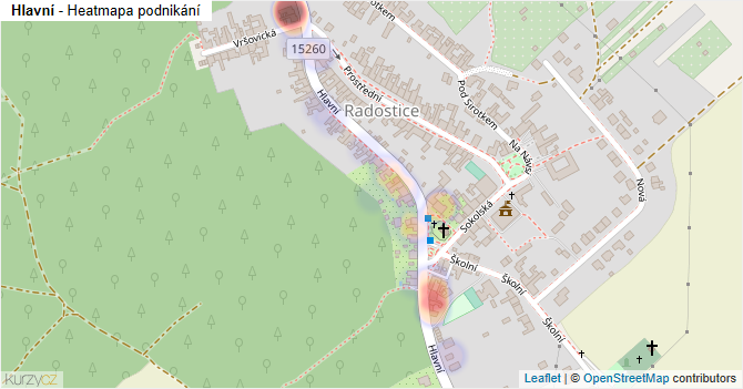 Hlavní - mapa podnikání