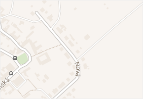 Nová v obci Radostice - mapa ulice