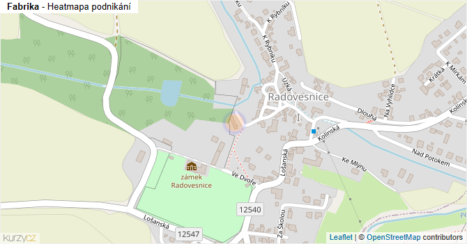 Fabrika - mapa podnikání