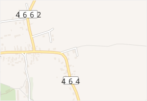 U Zlatnice v obci Raduň - mapa ulice