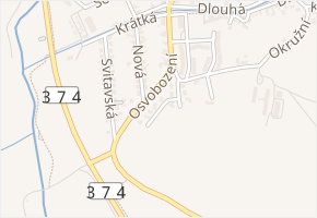 Padělky v obci Ráječko - mapa ulice
