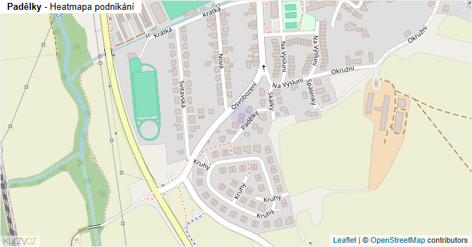 Padělky - mapa podnikání