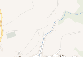 Úvoz v obci Ráječko - mapa ulice