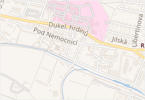 Budovcova v obci Rakovník - mapa ulice
