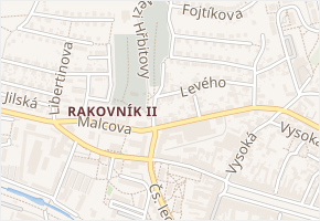 Kokrdovská v obci Rakovník - mapa ulice