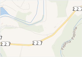 Samota Haná v obci Rakovník - mapa ulice