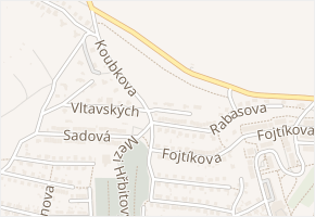 Sluneční v obci Rakovník - mapa ulice