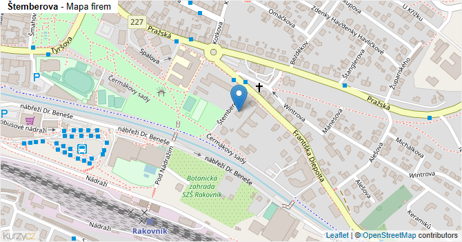 Štemberova - mapa firem