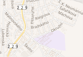 Střípkova v obci Rakovník - mapa ulice