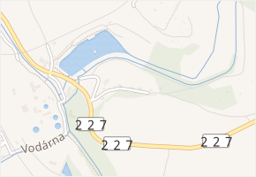 U Koupaliště v obci Rakovník - mapa ulice