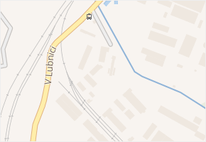 V Lubnici v obci Rakovník - mapa ulice