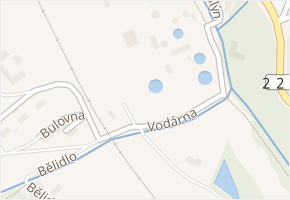 Vodárna v obci Rakovník - mapa ulice