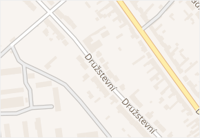 Družstevní v obci Rakvice - mapa ulice