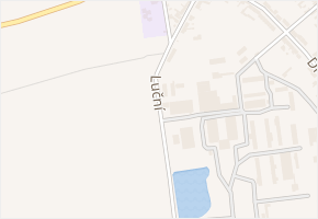 Luční v obci Rakvice - mapa ulice