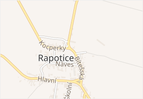 Bítešská v obci Rapotice - mapa ulice