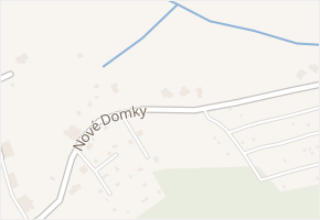 Nové Domky v obci Rapotín - mapa ulice