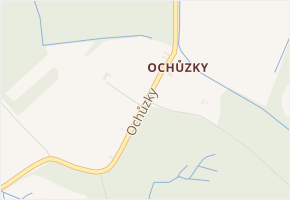 Ochůzky v obci Rapšach - mapa ulice