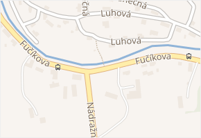 Fučíkova v obci Raspenava - mapa ulice