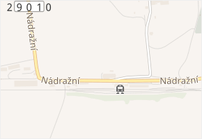 Nádražní v obci Raspenava - mapa ulice