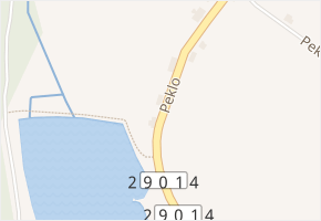 Peklo v obci Raspenava - mapa ulice