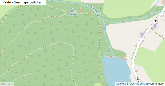 Peklo - mapa podnikání