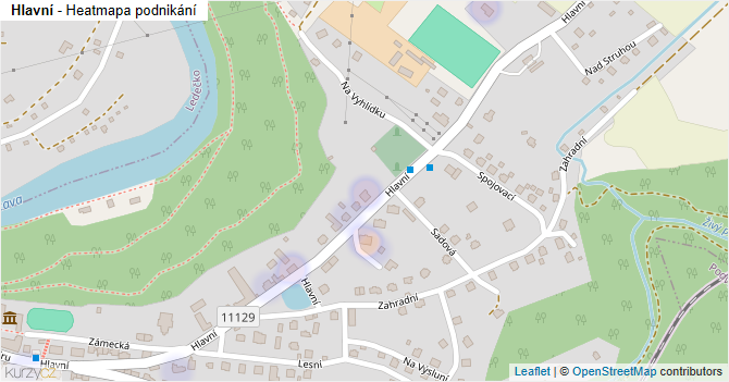Hlavní - mapa podnikání