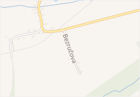 Bezručova v obci Ratboř - mapa ulice